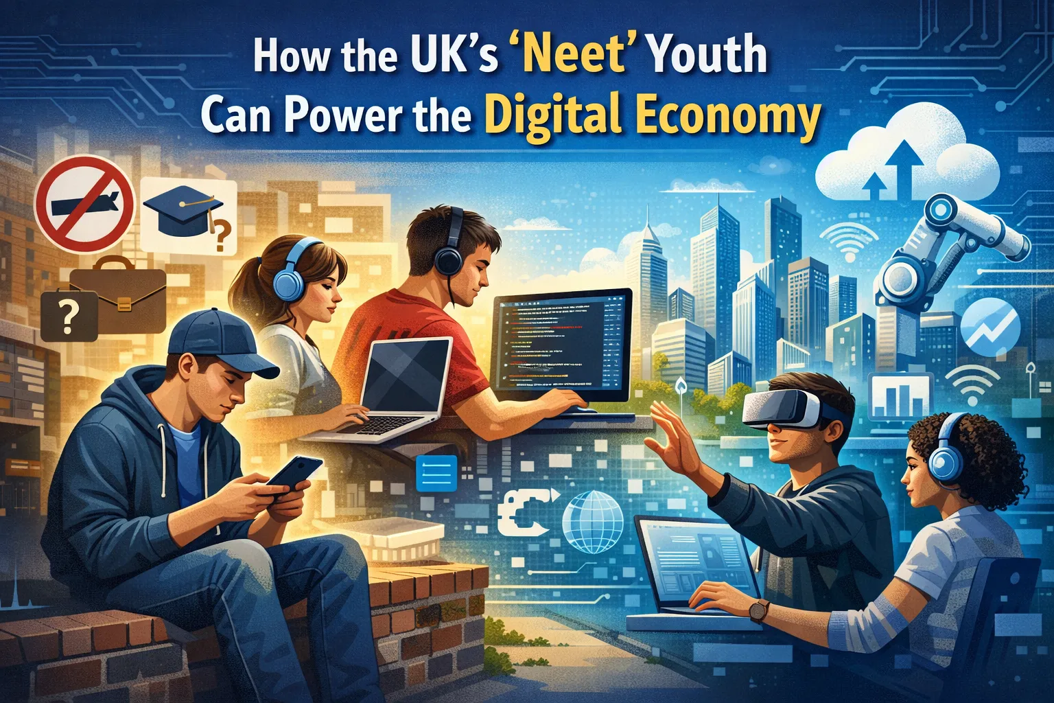 These ‘Neet’ Young Brits Can Power the Digital Economy